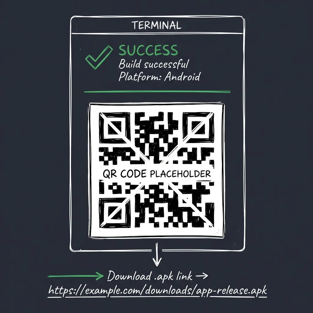 Build Exitoso y Código QR